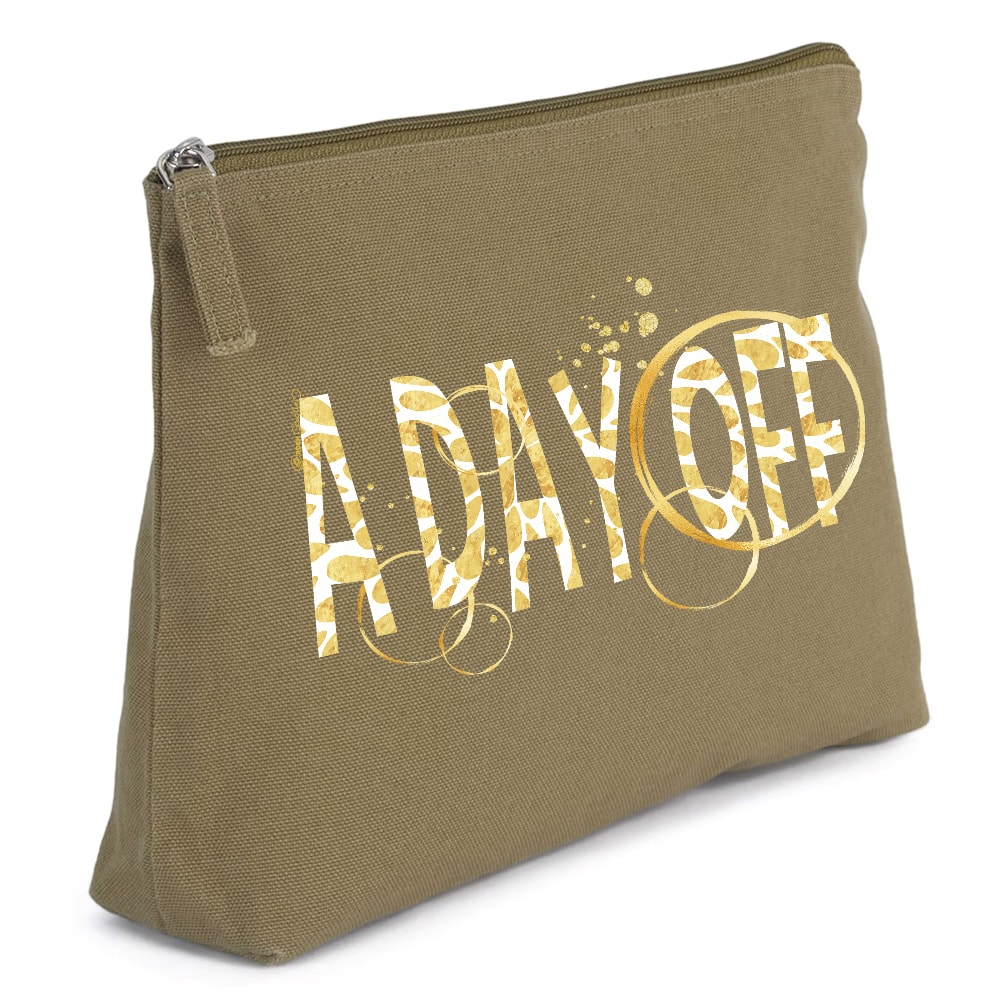 Neceser Grande / Bolso de mano Oliva - Imagen 2